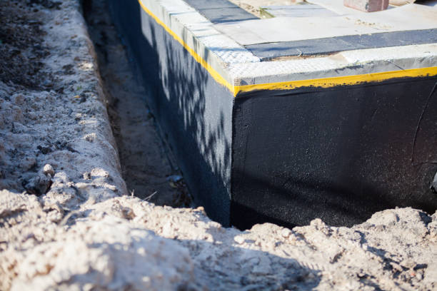 Residential Waterproofing installation at a Euclid, OH home by SJ Waterproofing Pros